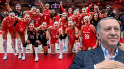 Cumhurbaşkanı Erdoğan’dan Filenin Sultanları’na Tebrik Mesajı