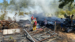 Denizli’de Kaynak Kıvılcımı Yangına Yol Açtı