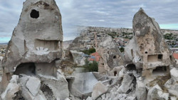 Kapadokya'da Milyonlarca Yıllık Peribacası Yıkıldı, Ortalık Toz Duman Oldu! Açıklama Geldi