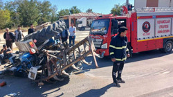 Elazığ’da Traktör Devrildi! 2 Yaralı