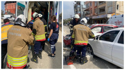 Hatay'da Korkunç Kaza: 2 Otomobil Çarpıştı