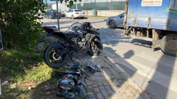 Kocaeli'de Motosiklet Kazası: Sürücü Ağır Yaralandı