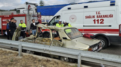 Isparta'da Zincirleme Kaza! 2 Ölü, 3 Yaralı