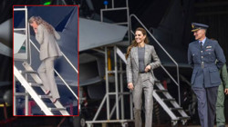 Prenses'ten 'Topuklu' Şov: Uçuş Simülatöründen Geri Geri İndi