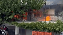 Manisa'da Ev Yangını!