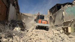 Siirt’te Tehlike Saçan Metruk Bina Yıkıldı