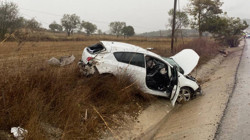 Balıkesir’de Trafik Kazası! 2 Kişi Yaralandı