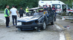 Giresun’da Otomobil Takla Attı: 2 Yaralı