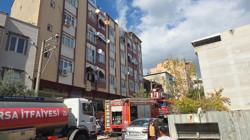Bursa Orhangazi’de 6 Katlı Apartmanda Yangın Paniği