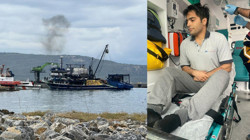 Denize Düşen Genç, Balıkçıların Dikkatiyle Kurtuldu!