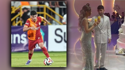Galatasaraylı Futbolcu Yusuf Demir Ceyda Aydemir ile Nişanlandı! Herkes Bu Videoyu Konuşuyor