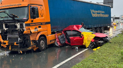 Rize'de Feci Kaza! Karşı Şeride Geçti, Kurtulan Olmadı