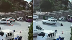 Sakarya’da Korku Dolu Anlar! Geri Manevra Yapan Otomobil, Yaşlı Adama Çarptı