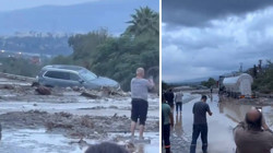 Hatay’da Heyelan Otoyolu Kapattı
