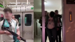 Oyuncak Tüfekle Metroya Bindi, Gözaltına Alındı