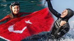 Türkiye Nefesini Tuttu, O Başardı! Şahika Ercümen Nefes Kesen Rekoru Anlattı! 'Akciğerlerim Tenis Topu Kadar Küçüldü'