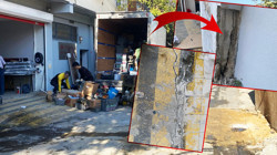 Gebze'nin Ardından Şimdi de Ataşehir! Kolonları Patladı, Zemin Kaydı