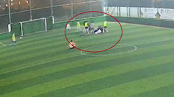 Halı Sahada Korku Dolu Anlar! Bir Anda Nefessiz Kaldı