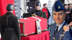 Türkiye Yasta... Şehit Pilot Yarbay Gökhan Korkmaz Son Yolculuğuna Uğurlandı