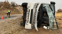 Konya'da Okul Servisi Devrildi: Çok Sayıda Yaralı Var