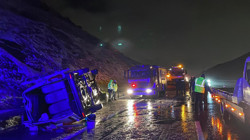 Kuzey Marmara Otoyolu’nda Servis Minibüsü Devrildi: Çok Sayıda Yaralı