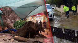 İzmir’i Sağanak Vurdu! Cadde ve Sokaklar Göle Döndü