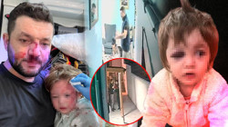 Baba ve 14 Aylık Kızı Öldüresiye Darp Edilmişti... Türkiye'nin Konuştuğu Olayın Dehşet Görüntüleri Ortaya Çıktı