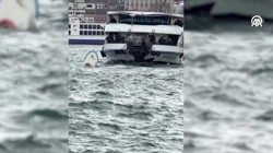 Vapur Balıkçı Teknesine Çarptı, Bir Kişi Denize Düştü