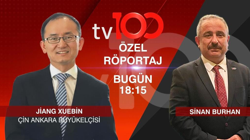 Çin'in Ankara Büyükelçisi tv100'e Konuk Oluyor