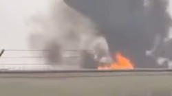 ABD'de Pistten Çıkan Küçük Uçak Alev Aldı: 2 Ölü