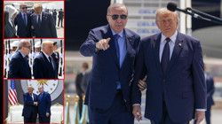 Dünyanın Gözü Ankara'da! Cumhurbaşkanı Erdoğan ABD Başkanı Trump'ı Karşıladı