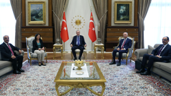 Cumhurbaşkanı Erdoğan, DEM Parti İmralı Heyetini Kabul Etti