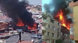 Gaziosmanpaşa'da 4 Katlı Binada Yangın: Alevler Yan Apartmana Sıçradı