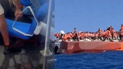 Faciadan Hemen Önce... Girne'de Alabora Olan Geminin Son Anları Kamerada