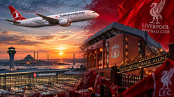 İngiliz Devinin Formasında Türk İmzası: THY’den 17 Yıl Sonra Tarihi Liverpool Hamlesi