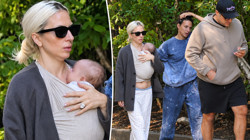 Dünyaca Ünlü Yıldız Lady Gaga Anne Oldu: Bebeğiyle İlk Kez Kameralara Yakalandı