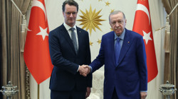 Cumhurbaşkanı Erdoğan, Hendrik Wüst’ü Cumhurbaşkanlığı Külliyesi’nde Kabul Etti