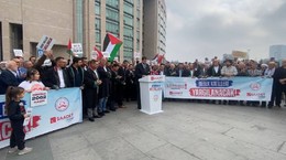 Saadet Partisi, İsrail için suç duyurusunda bulundu: ''Katil İsrail, işbirlikçi AKP''