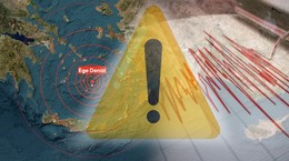 Ege Denizi'nde Büyük Endişe! AFAD Harekete Geçti, 3 Kent İçin Alarm Verildi... Korkutan Patlama ve Tsunami Detayı