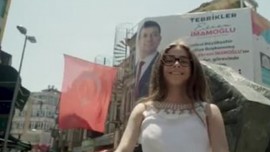 Feryal Öney, Aşık Sinem Bacı'nın bestelediği şarkıyı İmamoğlu için yeniden yorumladı