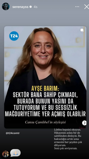 240 Gün Sonra ‘Sektör Bana Sahip Çıkmadı’ Diyerek Sitem Etmişti! Ünlülerden Ayşe Barım’a Limitli Destek - Resim : 5