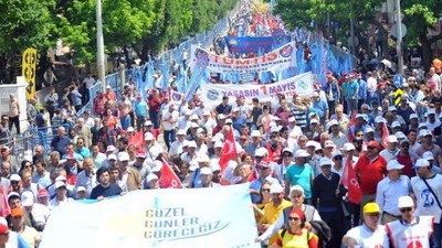 Bursa'da 1 Mayıs coşkusu