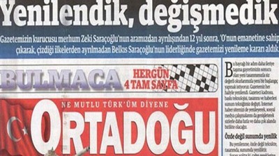 Ortadoğu gazetesi yayın ilkelerini yeniledi