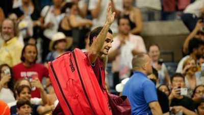 ABD Açık'ta Federer'den erken veda
