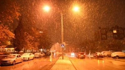 Beklenen haber geldi! Kar başladı