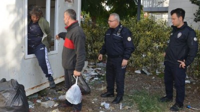 Konteynere fuhuş baskını