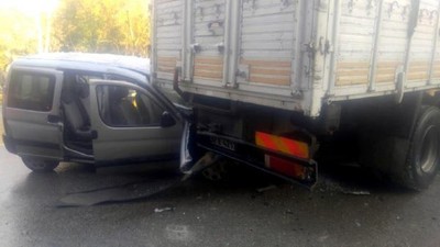 Isparta'da zincirleme kaza: 5 yaralı