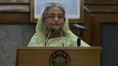 Şeyh Hasina göreve başladı