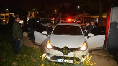Polisten kaçan sürücü, şantiyeye girince yakalandı
