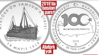 Bunu da yaptılar! Atatürk'süz 19 Mayıs parası bastılar